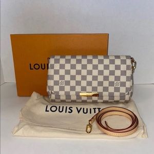 Favorite MM Damier Azur